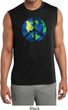Blue Earth Peace Mens Sleeveless Moisture Wicking Shirt