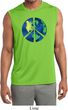Blue Earth Peace Mens Sleeveless Moisture Wicking Shirt