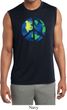 Blue Earth Peace Mens Sleeveless Moisture Wicking Shirt