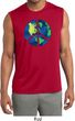 Blue Earth Peace Mens Sleeveless Moisture Wicking Shirt