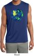 Blue Earth Peace Mens Sleeveless Moisture Wicking Shirt
