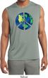 Blue Earth Peace Mens Sleeveless Moisture Wicking Shirt