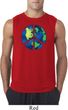 Blue Earth Peace Mens Sleeveless Shirt