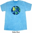 Blue Earth Peace Mineral Tie Dye Shirt