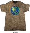 Blue Earth Peace Mineral Tie Dye Shirt