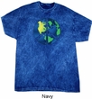 Blue Earth Peace Mineral Tie Dye Shirt