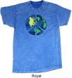 Blue Earth Peace Mineral Tie Dye Shirt