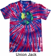 Blue Earth Peace Patriotic Tie Dye Shirt