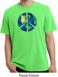 Blue Earth Peace Pigment Dyed Shirt