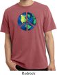 Blue Earth Peace Pigment Dyed Shirt