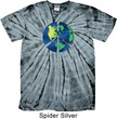 Blue Earth Peace Spider Tie Dye Shirt