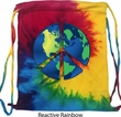 Blue Earth Peace Tie Dye Bag