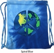 Blue Earth Peace Tie Dye Bag