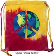 Blue Earth Peace Tie Dye Bag