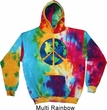 Blue Earth Peace Tie Dye Hoodie