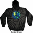 Blue Earth Peace Tie Dye Hoodie