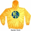 Blue Earth Peace Tie Dye Hoodie