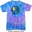 Blue Earth Peace Tie Dye Shirt