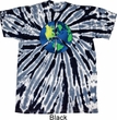 Blue Earth Peace Twist Tie Dye Shirt
