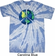 Blue Earth Peace Twist Tie Dye Shirt