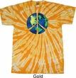 Blue Earth Peace Twist Tie Dye Shirt