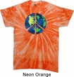 Blue Earth Peace Twist Tie Dye Shirt