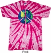 Blue Earth Peace Twist Tie Dye Shirt