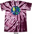 Blue Earth Peace Twist Tie Dye Shirt