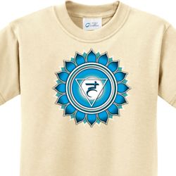 Blue Vishuddha Kids Yoga Shirts