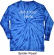 Bob's Your Uncle Funny Long Sleeve Tie Dye Shirt