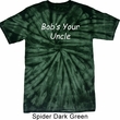 Bob's Your Uncle Funny Spider Tie Dye Shirt