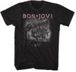 Bon Jovi More Slippery When Wet Adult Tshirt - Black