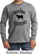Bovine University Kids Long Sleeve Shirt