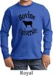 Bovine University Kids Long Sleeve Shirt