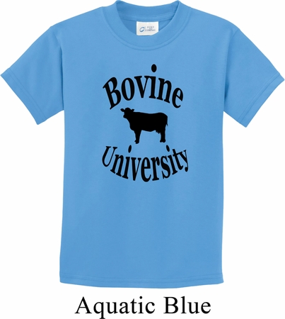 Bovine University Kids Shirt