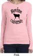 Bovine University Ladies Long Sleeve Shirt