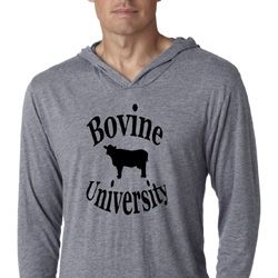 Bovine University Lightweight Hoodie Shirt