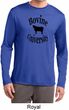 Bovine University Mens Dry Wicking Long Sleeve Shirt