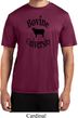 Bovine University Mens Moisture Wicking Shirt