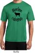 Bovine University Mens Moisture Wicking Shirt