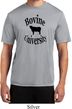 Bovine University Mens Moisture Wicking Shirt