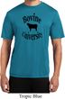 Bovine University Mens Moisture Wicking Shirt