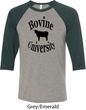 Bovine University Mens Raglan Shirt