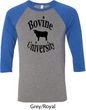 Bovine University Mens Raglan Shirt