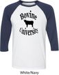 Bovine University Mens Raglan Shirt