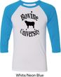 Bovine University Mens Raglan Shirt