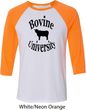 Bovine University Mens Raglan Shirt