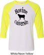 Bovine University Mens Raglan Shirt