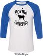 Bovine University Mens Raglan Shirt