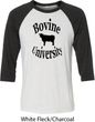 Bovine University Mens Raglan Shirt
